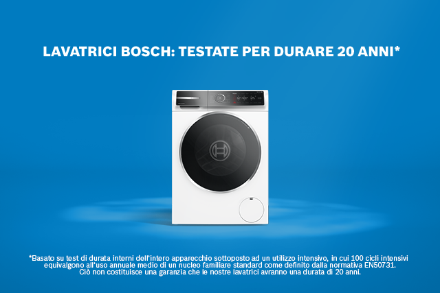 Lavatrici Bosch